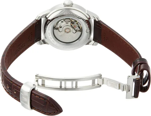 Vista 4 de Tissot Le Locle reloj automático de plata Dial señoras T006.207.16.038.00
