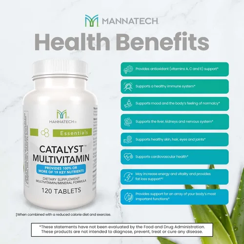 Vista 5 de Mannatech - Multivitamínico Catalyst™ - 120 Tabletas