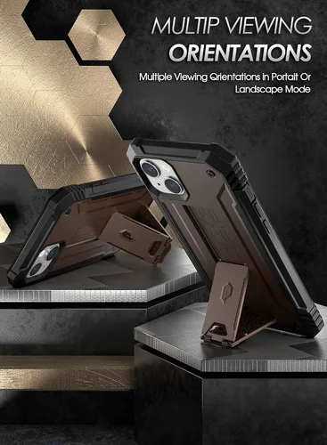 Vista 4 de Poetic Revolution - Funda para iPhone 14 de 6.1 pulgadas, [probada contra caídas de grado militar de 20 pies], funda protectora resistente a prueba