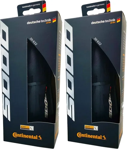 Vista 5 de Continental Grand Prix 5000 - Road Bike Tire The Best Allrounder in the Field - BlackChili, Vectran Breaker, LazerGrip, Active Comfort Technology