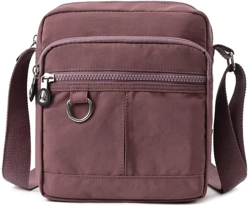 Vista 22 de Bolso cruzado de nailon casual, impermeable, ligero, para mujer