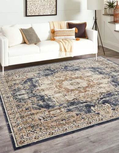 Vista 24 de Unique Loom Chateau Collection - Alfombra de área Roosevelt (2' 2" x 3' 1", rectangular, caqui/beige)