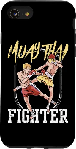 Vista 18 de iPhone 16 Muay Thai Fighter Martial Arts Hobby Boxing Case