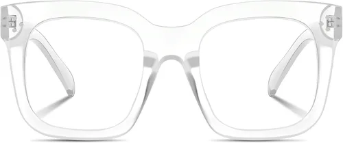 Vista 7 de Ovresized Blue Light Blocking Glasses for Women Men Square Computer TV Eyeglasses