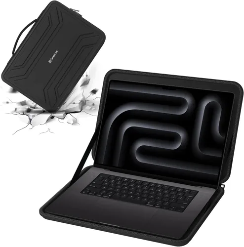 Vista 9 de Smatree Funda rígida de EVA de 16 pulgadas para portátil de juegos Alienware 16 Area-51 Compatible con portátil para juegos Alienware 16 Area-51