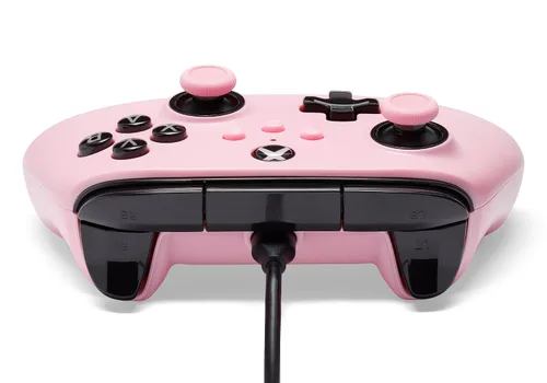 Vista 6 de PowerA Wired Controller for Xbox Series X S - Pink, gamepad, video game/gaming controller, works with Xbox One, Officially Licensed