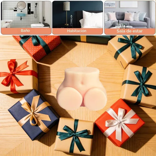 Vista 3 de Muñeca sexual realista de 1.3 libras con vagina de bolsillo, vaginal y anal, masturbador masculino de TPE realista, torso femenino pequeño, muñeca