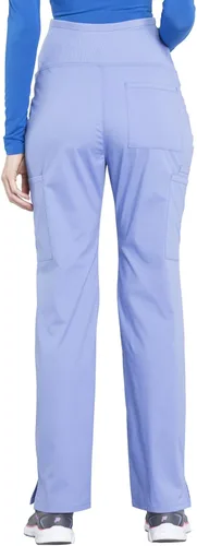 Vista 2 de Cherokee Pantalones de maternidad para mujer, ropa de trabajo profesional suave elástico WW220