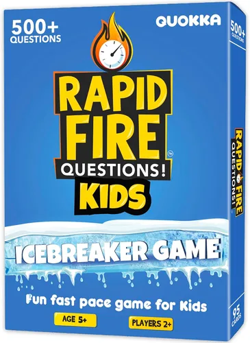 Vista 9 de QUOKKA Juego de tarjetas de conversación familiar – Juego de romper el hielo para niños y familias – Tarjetas rompehielos con más de 500 preguntas