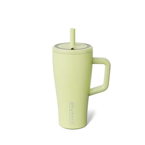 Vista 53 de BrüMate Era Vaso Térmico de 20 oz con Asa y Pajilla Vaso Térmico Aislante 100% A Prueba de Fugas con Tapa y Pajilla Hecho de Acero Inoxidable