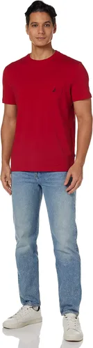 Vista 7 de Nautica Camiseta de manga corta con cuello redondo y bolsillo para hombre