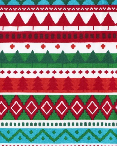 Vista 3 de The Children's Place Baby Family Matching, Feliz Navidad Christmas Pajama Sets, Cotton