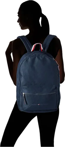 Vista 6 de Tommy Hilfiger Mochila de lona Jackson para hombre Capitán del cielo