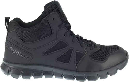Vista 4 de Reebok Rb8405 Sublite Cushion Tactical Mid Cut Soft Toe Zapato Negro Militar