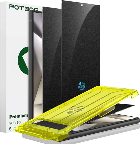 Vista 10 de Fotbor - Protector de pantalla para iPhone Xs Max/iPhone 11 Pro Max, protector de pantalla de privacidad antirreflejos, antiespía y arañazos, 2