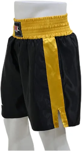 Vista 5 de Pantalones cortos de boxeo para hombre, para entrenamiento de boxeo, fitness, gimnasio, pelea, artes marciales, mauy, tailandés, kickboxing, ropa