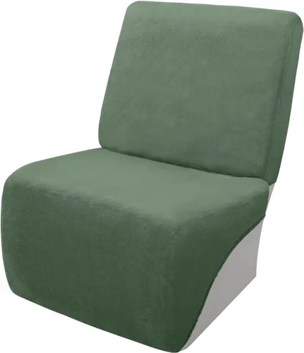 Vista 131 de Arfntevss Fundas de sofá seccional reclinable de terciopelo, Funda de sofá seccional de esquina para sofá reclinable, Funda elástica suave