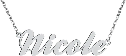 Vista 218 de Personalized Custom Name Pendant Necklace Stainless Steel for Women