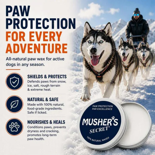 Vista 4 de Cera para protección de garras de mascota de Musher's Secret , Azul