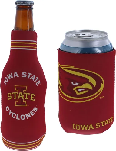 Vista 106 de College Team Color Logo Can & Bottle Holder Insulator Beverage Cooler Set