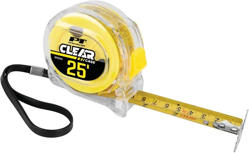 Vista 10 de Performance Tool W5044 - Cinta métrica transparente de 12 x 5/8 pulgadas