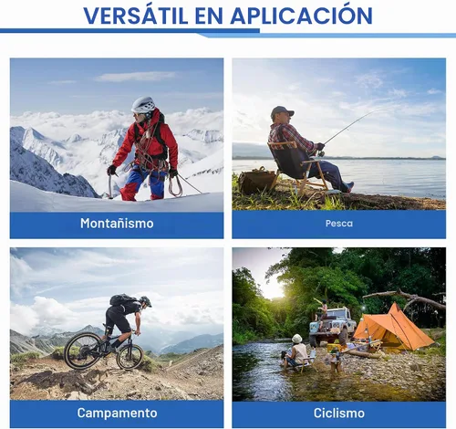 Vista 6 de Digital Altimeter Portable Backpacking Altimeter Thermometer