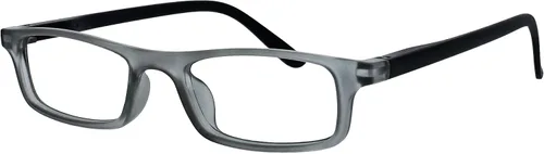 Vista 5 de OPULIZE TED - Lentes de lectura para mujeres y hombres, marco mate rectangular ligero y estrecho con bisagras de resorte