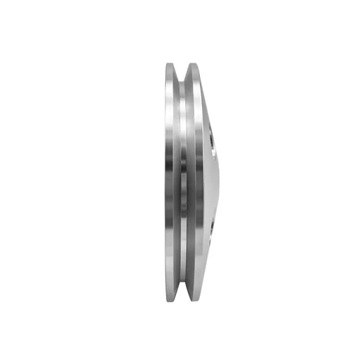 Vista 3 de La polea de aluminio mecanizada GM de la sola ranura de la bomba de la dirección asistida se adapta a Chevy SBC