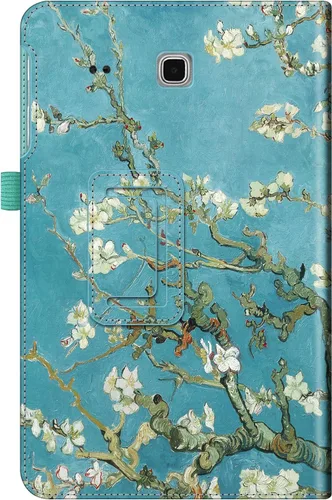 Vista 9 de Fintie, funda tipo libro Samsung Tab Galaxy E 9.6, Z-flor