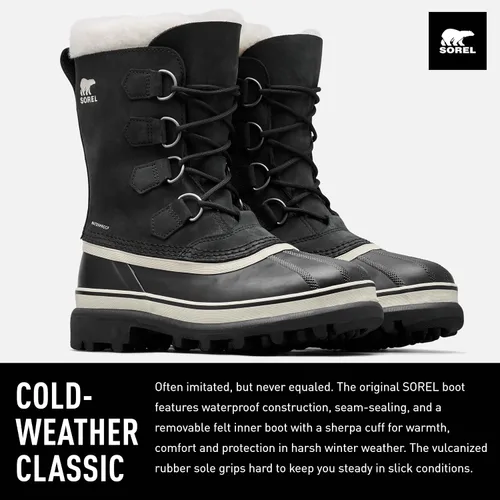 Vista 2 de SOREL - Botas Caribou impermeables para invierno, para mujer