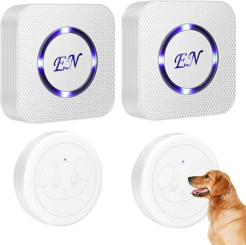Vista 15 de Timbre de puerta de perro EverNary, timbres de puerta para perros para entrenamiento de orinal, timbres de perro inalámbricos para la puerta
