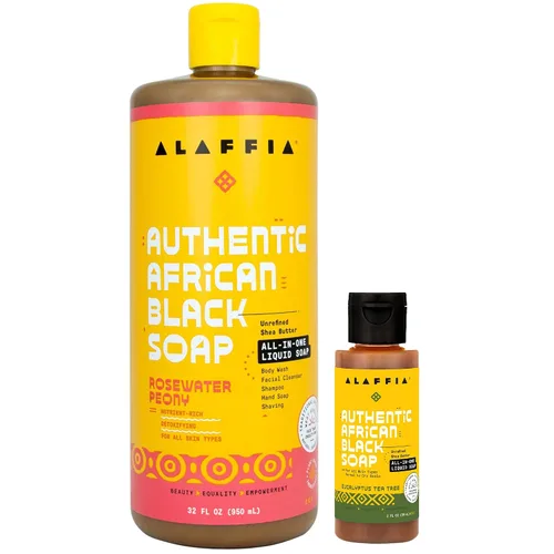 Vista 9 de Autentico jabón negro africano Alaffia, 32 onzas, 32, 1, 1
