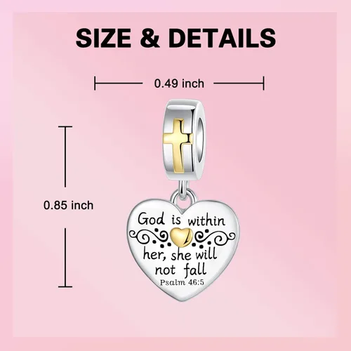 Vista 178 de Abalorios de plata de ley 925 con letras de la A ~ Z, para pulseras, collares, Día de San Valentín, Día de la Madre, joyería regalos para mujeres
