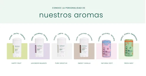 Vista 10 de Däki Natural Deodorant Stick 100 g – Refreshing Mint, Aluminium-Free, Natural, Paraben Free – Sensitive Skin – Biodegradable Compostable Packaging