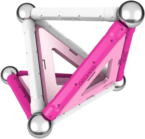 Vista 4 de Geomag Paneles, rosa (22 piezas)