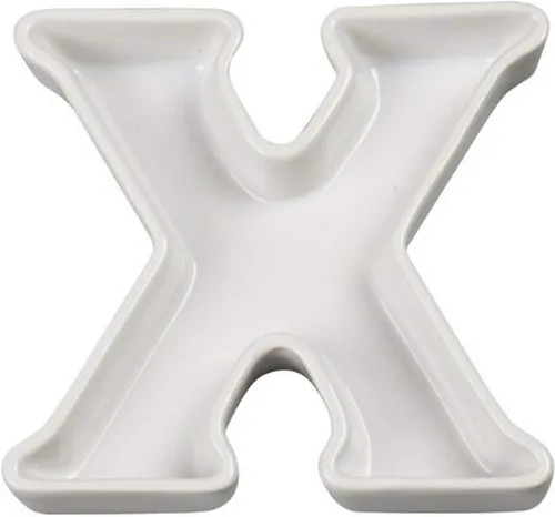 Vista 19 de Plato de cerámica con diseño de carta de amor Ivy Lane, color blanco, 6 - pulgadas, Blanco