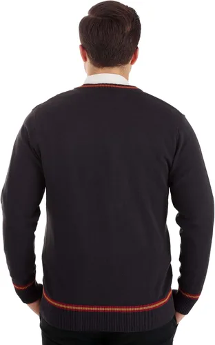 Vista 5 de Fun Costumes Suéter de uniforme Gryffindor de Harry Potter para adultos, Negro
