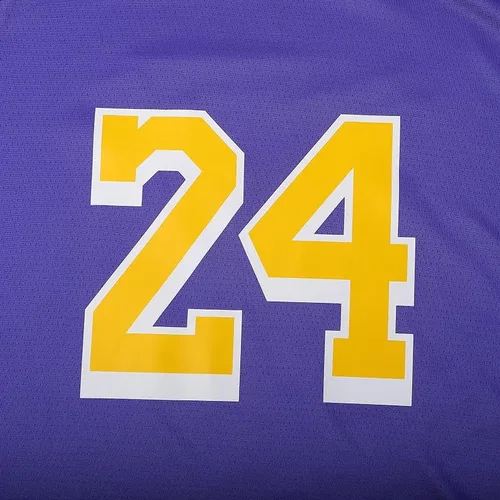Vista 5 de #24 - Camiseta de baloncesto sin mangas y pantalones cortos deportivos con muñequeras para fanáticos, niños, jóvenes