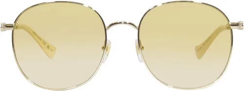 Vista 2 de Gucci Mini gafas de sol redondas de metal para correr para mujer