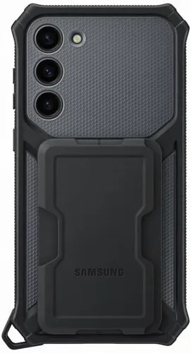 Vista 11 de Samsung Funda con marco para Galaxy S23+ Negro