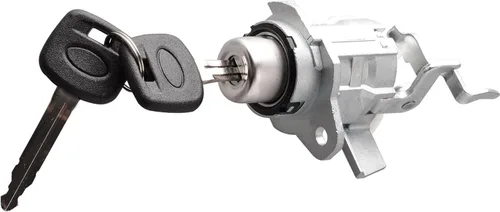 Vista 2 de Juego de llaves de cilindro de cerradura trasera Unikpas compatible con Toyota Yaris 2 puertas hatchback 2007-11, conjunto de reemplazo de cilindro
