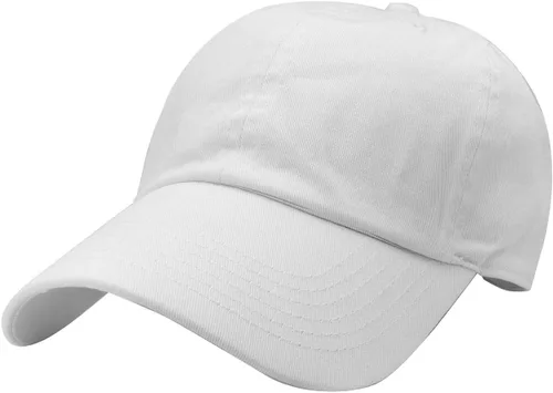 Vista 42 de Gorra de béisbol clásica Falari, sombrero de papá 100% algodón suave, talla ajustable Aguamarina