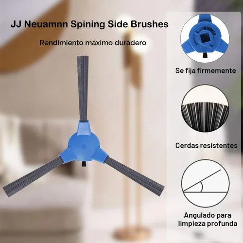 Vista 3 de Piezas de repuesto para Kyvol Cybovac E20, E30, E31, ionVac Robot Vacuum 2000PA Accesorios Filtros, cepillos, cepillo de rodillo