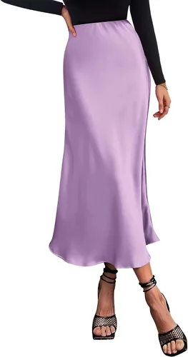 Vista 25 de BTFBM Faldas largas para mujer, trajes de otoño 2026 Azul marino