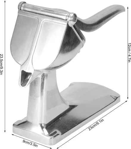 Vista 3 de Estink Prensa de cítricos Exprimidor de cítricos Exprimidor manual de limón Exprimidor de mano de aleación de aluminio Exprimidor de mano Extractor