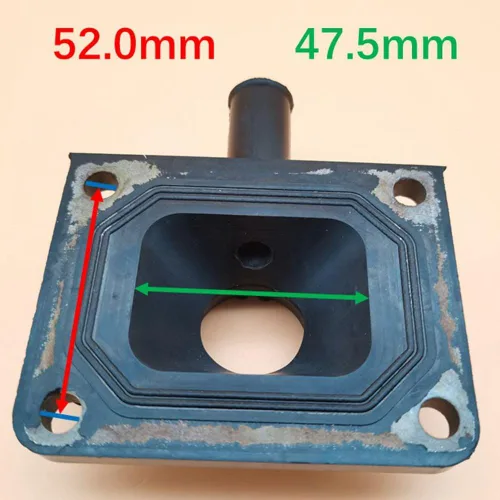 Vista 7 de Bota colector de admisión para carrito de golf Yamaha G1 2-Cycle G1A Gas G1E Electric 1983 1984 1985 1986 1987 1988 J24-13586-00 J241358600 23-029