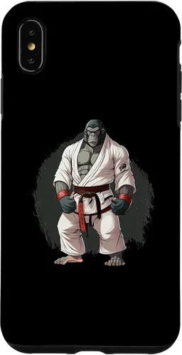 Vista 11 de iPhone 16 Gorilla In Judo Uniforme - Estuche japonés de artes marciales