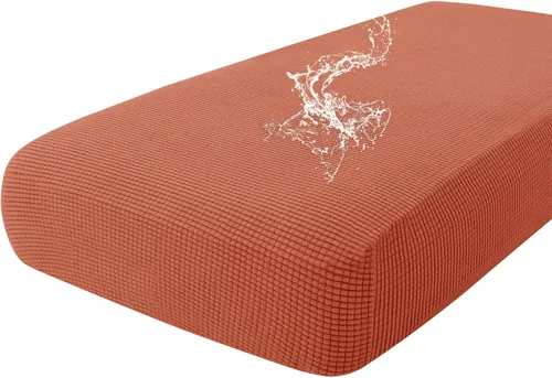 Vista 148 de Fundas impermeables para sofá seccional, fundas de cojín antideslizantes para sofá Ajuste seccional en forma de L, tela jacquard elástica, parte