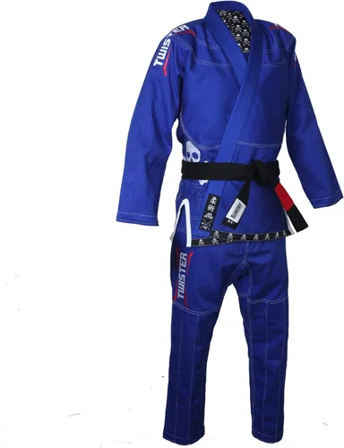 Vista 4 de Twister Progress 5.0 Brazilian Jiu Jitsu Gi BJJ Gi Lightweight Preshrunk Pearl Weave With Pants and Jacket 475gram
