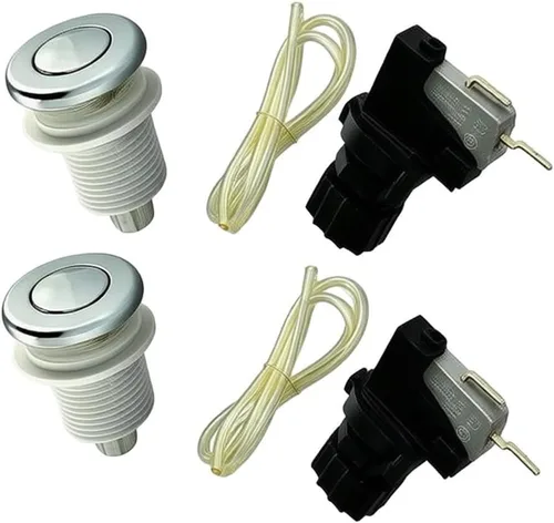 Vista 3 de Stainless Steel Air Switch Button 16A Wet Environment Safe